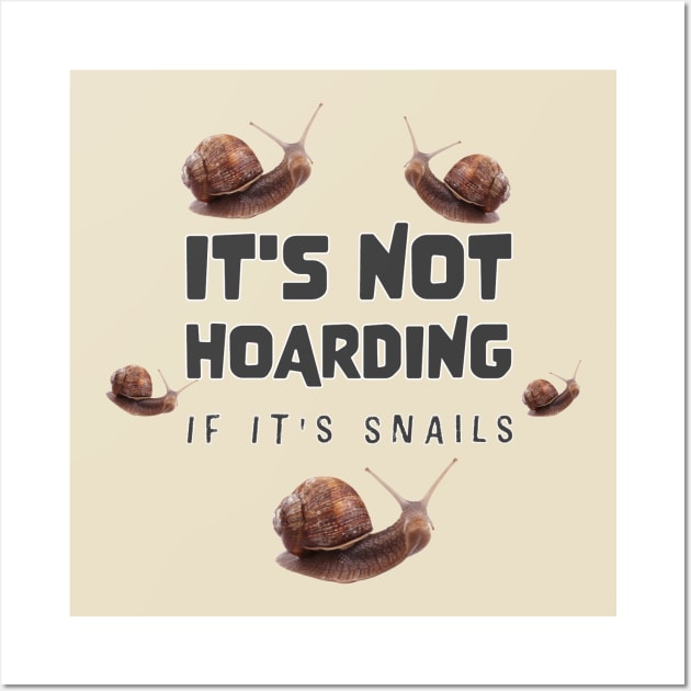I love snails Wall Art by Digital GraphX